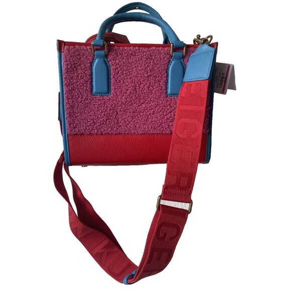 NWT'S Kurt Geiger London Small Chiswick Tote Bag Crossbody In Pink - Picture 4 of 7